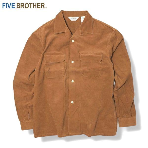 FIVE BROTHER/ファイブブラザー CORDUROY ONE-UP SHIRT/コーデュロイ...