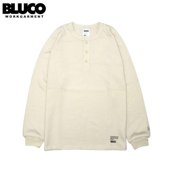 BLUCO/ブルコ HENRY NECK THERMAL SHIRT/ヘンリーネックサーマルシャツ ...