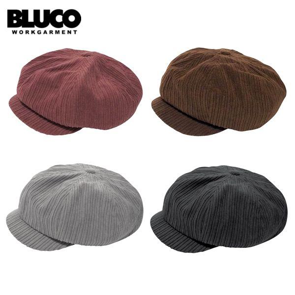 BLUCO/ブルコ CORDUROY NEWSBOY CAP/コーデュロイニュースボーイキャップ 1...