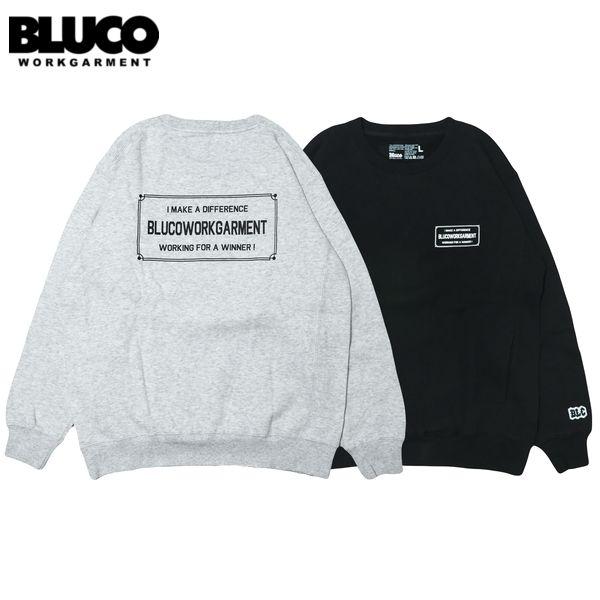 BLUCO/ブルコ SWEATSHIRT-TICKET-/スウェットシャツ 165-13-031・2...