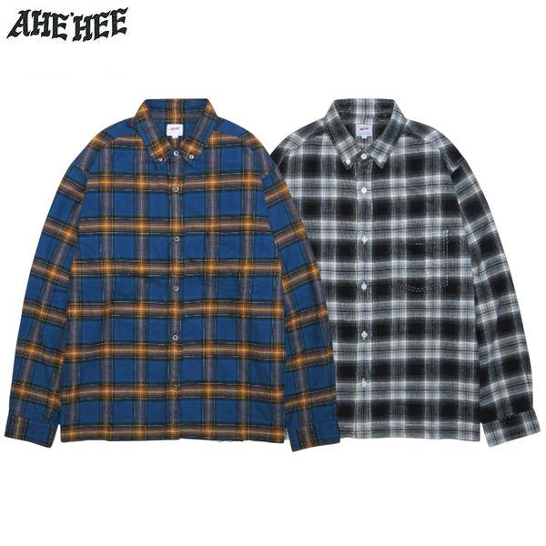 AHE'HEE / B/D NEL SHIRTS ボタンダウンネルシャツ AHBDS・2color