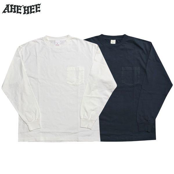 AHE'HEE/アへへ LongSleeve Pocket Tee/ロングスリーブポケットTシャツ ...