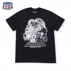 BORN FREE 14/ボーンフリー OFFICIAL PRINTED SS TEE/オフィシャルTシャツ｜freeway