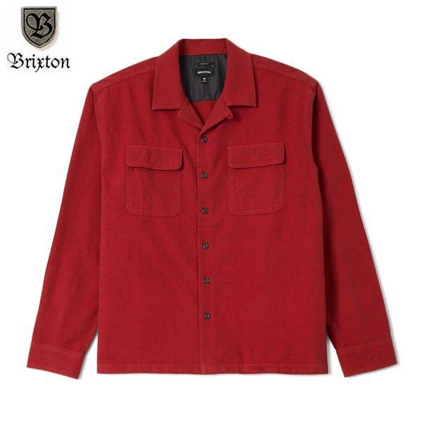 BRIXTON/ブリクストン CENTURY OVERSHIRT/オーバーシャツ 01522・RED...