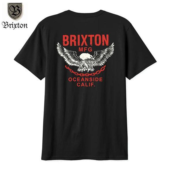 BRIXTON/ブリクストン WALLER SS STT/Tシャツ 17315・BLACK WORN...
