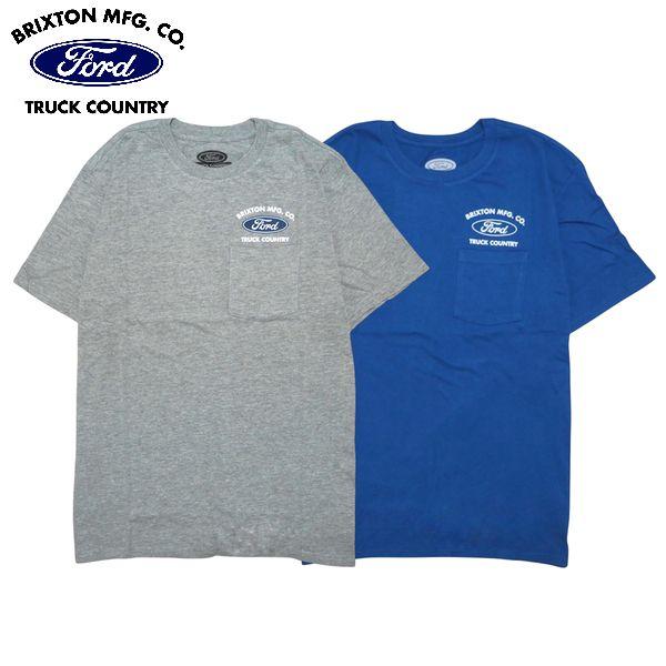 BRIXTON×FORD・FORD TRUCK COUNTRY SS PKT TEE/ポケットTシャ...