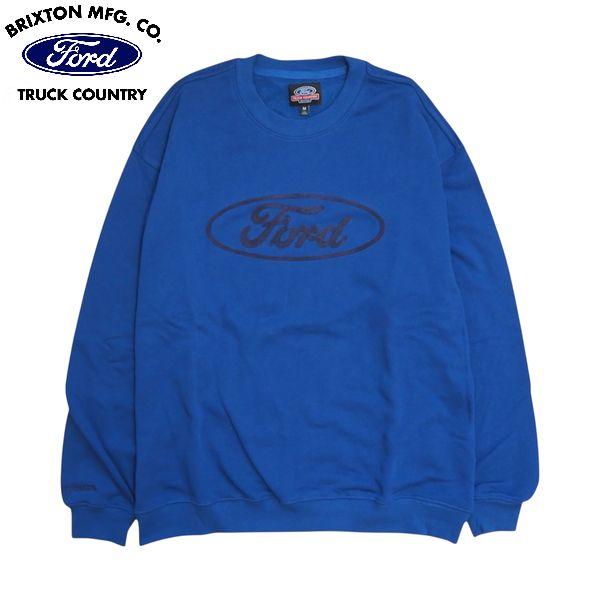 【セール20%OFF】BRIXTON×FORD・FORD NUMBER ONE FLEECE CRE...