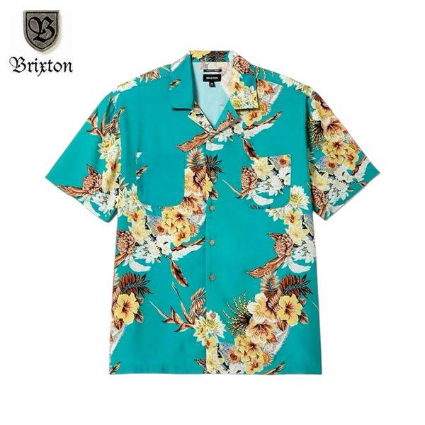 BRIXTON/ブリクストン BUNKER VACATION SS WVN/ショートスリーブシャツ ...