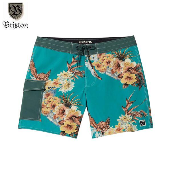 BRIXTON/ブリクストン CLASSIC TRUNK 17/サーフトランクス 30066・GRE...