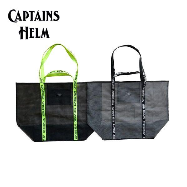 CAPTAINS HELM/キャプテンズヘルム #MESH TOTE BAG -LARGE-/メッシ...