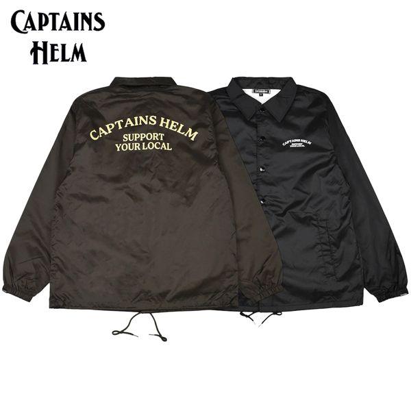 CAPTAINS HELM/キャプテンズヘルム #SAVAGE LOGO COACH JKT/コーチ...
