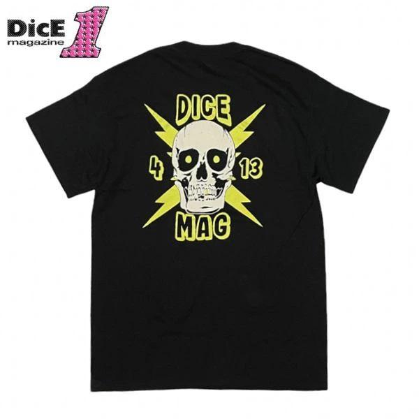 【セール30%OFF】DICE MAGAZINE /ダイスマガジン SKULL POCKET TEE...