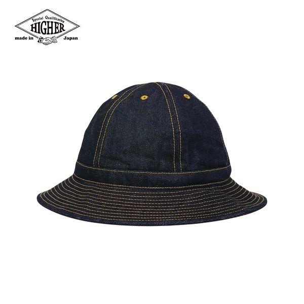 HIGHER/ハイアー DENIM × BLANKET LINING HAT/デニムハット HT25...