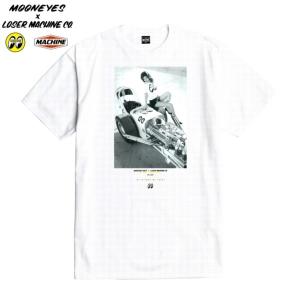 MOONEYES × LOSER MACHINE/ルーザーマシーン SHOW STOPPER STOCK T-SHIRT/Tシャツ・WHITE｜freeway