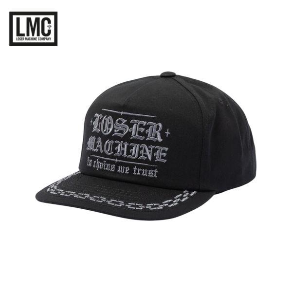 LOSER MACHINE/ルーザーマシーン TRUST HAT/スナップバックキャップ・BLACK