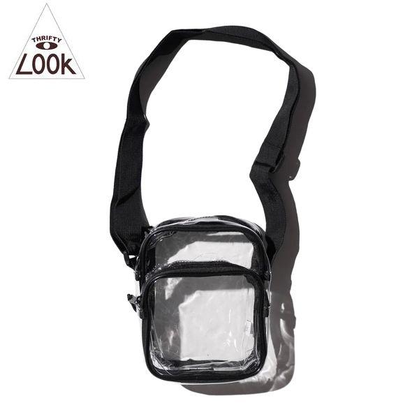 【セール30%OFF】THRIFTY LOOK / CLEAR VINYL 2-ZIPPER SLI...
