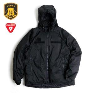 U.S MILITARY / BAF LEVEL 7 E.C.W.C.S PRIMALOFT JACKET レベル7プリマロフトジャケット・BLACK｜freeway