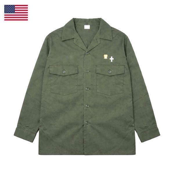 【DEADSTOCK】U.S. MILITARY / OG-507 米軍ユーティリティシャツ・16 ...