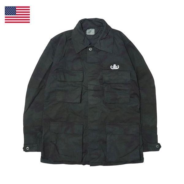 U.S. MILITARY / BDU WOODLAND CAMO JACKET(USED) ブラッ...