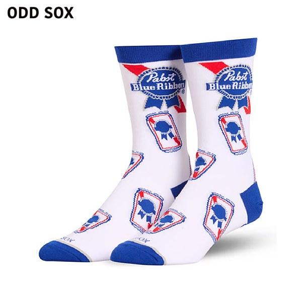 ODD SOX / MEDIUM FEET - PABST BLUE RIBBON CANS ソック...