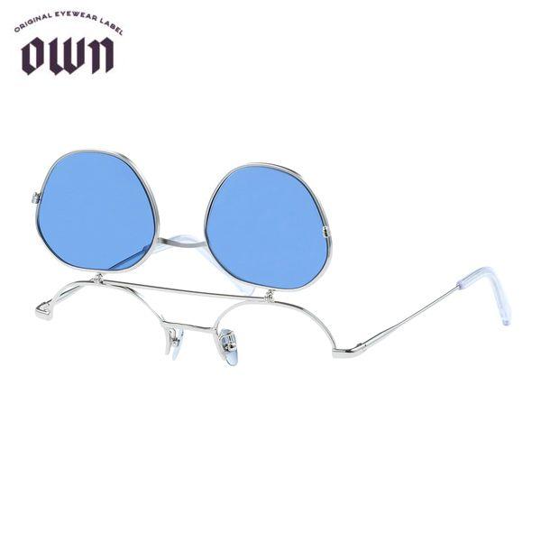 OWN/オウン #17 FLIP-UP SILVER / NAVY【アイウェア】【サングラス】