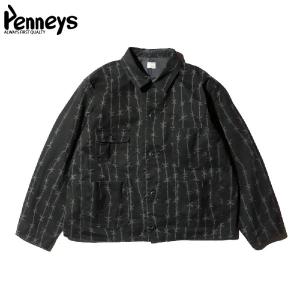 J.C.PENNEY 全2色 PENNEY'S ペニーズ エンジニアジャケット PRINTED