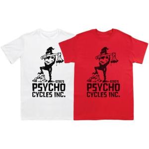 PSYCHO CYCLES/サイコサイクルズ  STEG'S PSYCHO SS TEE/Tシャツ・2color｜freeway