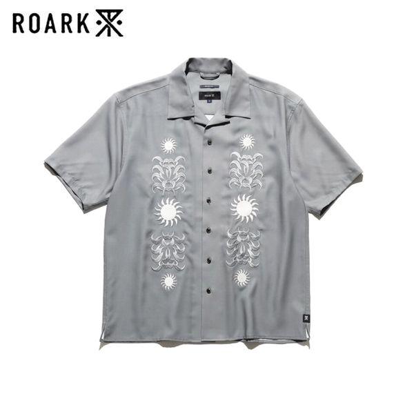ROARK/ロアーク "PALM EMBROIDERY" GONZO SS/オープンカラーシャツ【M...