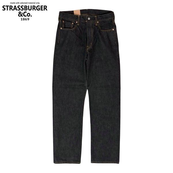 STRASSBURGER&amp;Co./ストラスバーガー JUMBO 14.5oz BLACK SELVE...