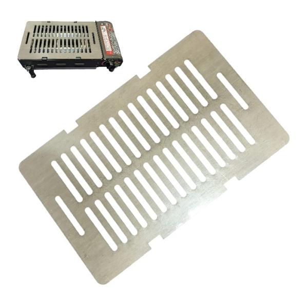 ジュージューボーイ1 対応 鉄板 極厚鉄板 網 BBQ バーベキュー 全穴 ニチネン (コンロは商品...