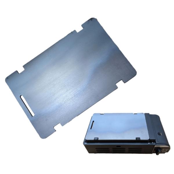 ジュージューボーイ2 対応 鉄板 極厚鉄板 網 BBQ バーベキュー フラット ニチネン (コンロは...