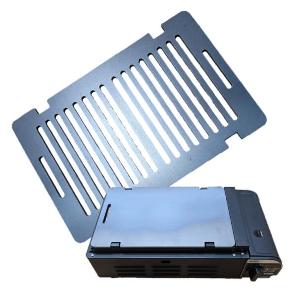 極厚鉄板 セット 網 BBQ バーベキュー ニチネン ジュージューボーイII 対応 鉄板 (コンロは...