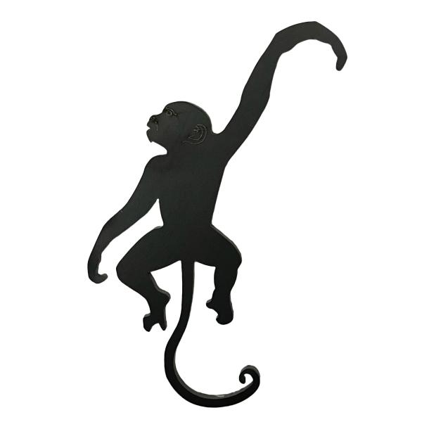 (292) Ｓ字フック モンキー サル 猿 タイプ ランタンフック ランタンハンガー 焚火 ハンガー...