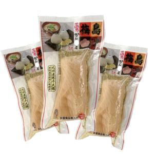 漬物水溜食品 ぷち島津梅 3本  クリックポスト対象商品