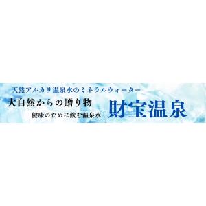 水 ミネラルウォーター 財宝温泉 20L ×2...の詳細画像4