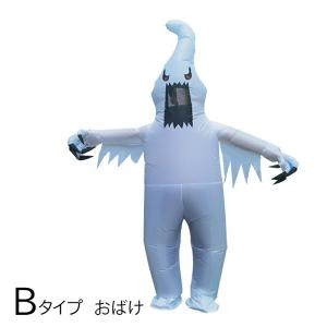 エアコス さめ おばけ 幽霊 コスプレ ハロウ...の詳細画像5