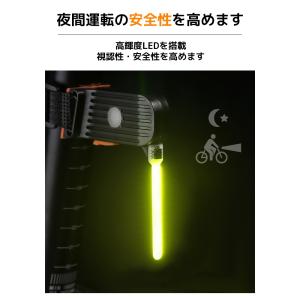 LED テールライト 自転車ライト 簡単取り付...の詳細画像1