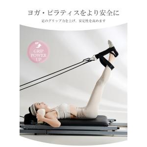 ストラップ付きヨガソックス 5本指 滑り止め付...の詳細画像3