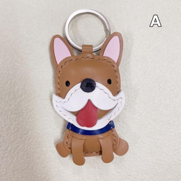 本革 キーホルダー フレンチブルドッグ 雑貨 グッズ キーホルダー アニマル 動物 犬 コーギー  ...