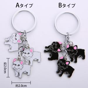 フレンチブルドッグ 雑貨 グッズ キーホルダー...の詳細画像1