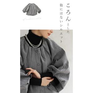 Sから3L対応 袖をチラ見せ ポワン ショート...の詳細画像1
