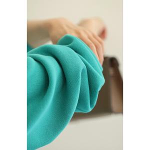 SからL対応 オーガンジーに咲く花刺繍のリブニ...の詳細画像3