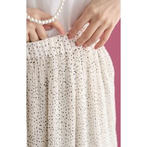 Sから2L対応 ふんわりシフォンのプチドットロ...の詳細画像2