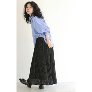 Sから2L対応 ふんわりシフォンのプチドットロ...の詳細画像3