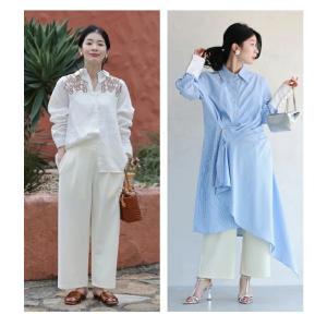 ホワイト限定ぺチパンツ付き 楽してオシャレに穿...の詳細画像3