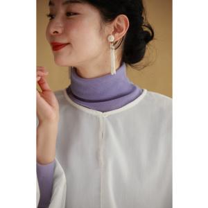 SからL対応 裾ゴムでふんわりポワンシルエット...の詳細画像5