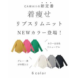 CAWAII Sから3L対応 新定番着痩せニッ...の詳細画像1