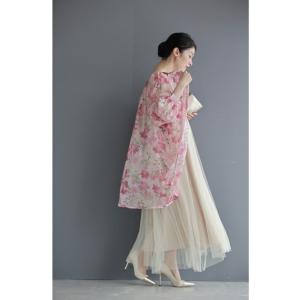 Sから3L対応 愛らしいピンクの花が微笑むエア...の詳細画像4