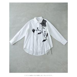 Sから3L対応 垂らしこみアートデザインの影絵...の詳細画像5