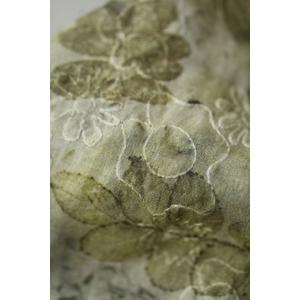 Sから3L対応 くったり柔らかな花刺繍浮かぶリ...の詳細画像2